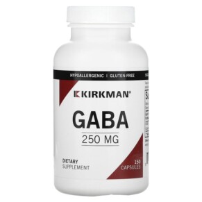 Thực phẩm chức năng Kirkman Labs GABA 250 mg 150 Capsules 812325021376