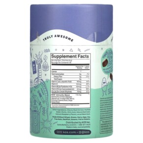 KOS Intense Defense Immunity Gummies Raspberry 30 Gummies 3 Thành phần vi chất của KOS Intense Defense Immunity Gummies Raspberry 30 Gummies 850015510311