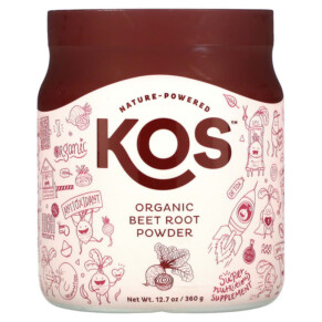 Thực phẩm chức năng KOS Organic Beet Root Powder 12.7 oz (360 g) 850000503298