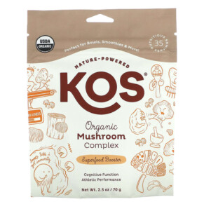 Thực phẩm chức năng KOS Organic Mushroom Complex Superfood Booster 2.5 oz (70 g) 850015510434
