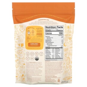 Thành phần vi chất của KOS Organic Plant Protein Salted Caramel Coffee 1.1 lb (518 g) 850015510915