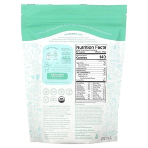 Thành phần vi chất của KOS Organic Plant Protein Unflavored 1 lb (476 g) 850015510922