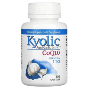 Thực phẩm chức năng Kyolic Aged Garlic Extract CoQ10 Formula 110 100 Capsules 023542110419
