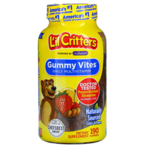 Thực phẩm chức năng L'il Critters Gummy Vites Daily Multivitamin 190 Gummies 027917016290