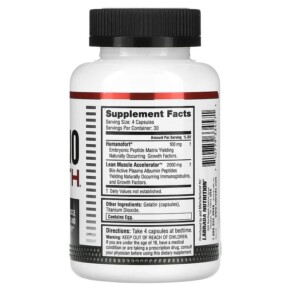Thành phần vi chất của Labrada Nutrition Humano Growth 120 Capsules 710779334571