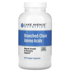 Thực phẩm chức năng Lake Avenue Nutrition Branched-Chain Amino Acids 240 Veggie Capsules 898220015122