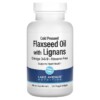 Thực phẩm chức năng Lake Avenue Nutrition Cold Pressed Flaxseed Oil with Lignans 120 Veggie Softgels 898220015450