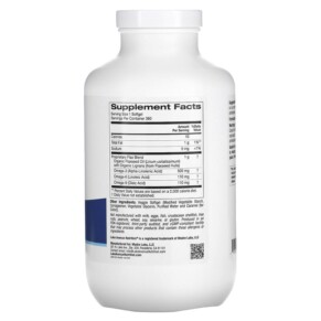 Thành phần vi chất của Lake Avenue Nutrition Cold Pressed Flaxseed Oil with Lignans 360 Veggie Softgels 898220015443