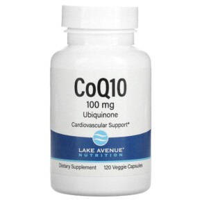 Thực phẩm chức năng Lake Avenue Nutrition CoQ10 USP Grade Ubiquinone 100 mg 120 Veggie Capsules 898220014149