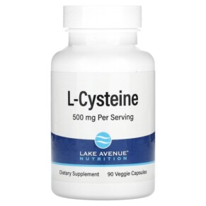 Thực phẩm chức năng Lake Avenue Nutrition L-Cysteine 500 mg 90 Veggie Capsules 898220020508