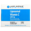 Lake Avenue Nutrition Liposomal Vitamin C Unsweetened 1.000 mg 30 Packets 0.2 oz (5.7 ml) Each 5 Thực phẩm chức năng Lake Avenue Nutrition Liposomal Vitamin C Unsweetened 1.000 mg 30 Packets 0.2 oz (5.7 ml) Each 898220017515