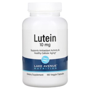 Thực phẩm chức năng Lake Avenue Nutrition Lutein 10 mg 180 Veggie Capsules 898220017119