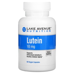 Thực phẩm chức năng Lake Avenue Nutrition Lutein 10 mg 60 Veggie Capsules 898220017096