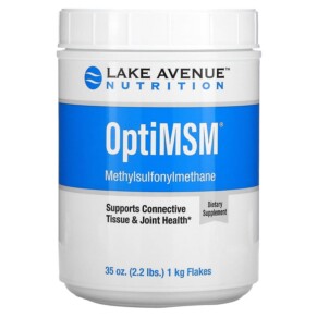 Thực phẩm chức năng Lake Avenue Nutrition OptiMSM Flakes 2.2 lbs. (35 oz.) 898220016273