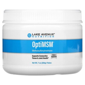 Thực phẩm chức năng Lake Avenue Nutrition OptiMSM Flakes 7 oz (200 g) 898220016280