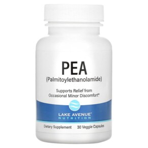 Thực phẩm chức năng Lake Avenue Nutrition PEA (Palmitoylethanolamide) 30 Veggie Capsules 898220015948