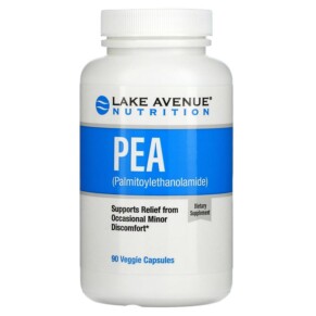 Thực phẩm chức năng Lake Avenue Nutrition PEA (Palmitoylethanolamide) 90 Veggie Capsules 898220015955