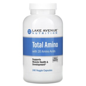 Thực phẩm chức năng Lake Avenue Nutrition Total Amino 240 Veggie Capsules 898220015252