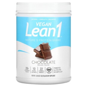 Thực phẩm chức năng Lean1 Nature's Protein Shake Chocolate 1.5 lb (672 g) 810033014123