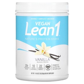 Thực phẩm chức năng Lean1 Nature's Protein Shake Vanilla 1.4 lb (630 g) 810033014130