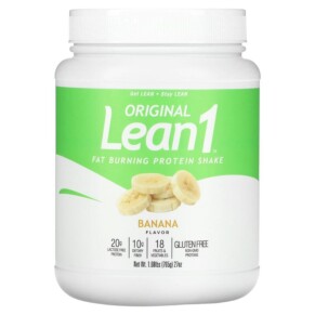 Thực phẩm chức năng Lean1 Original Fat Burning Protein Shake Banana 1.68 lbs (765 g) 810033010507