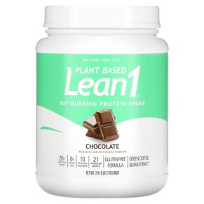 Thực phẩm chức năng Lean1 Plant Based Fat Burning Protein Shake Chocolate 2 lb (900 g) 810033013027