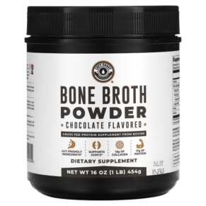 Thực phẩm chức năng Left Coast Performance Bone Broth Powder Chocolate 1 lb (454 g) 019962813542