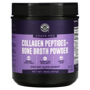 Thực phẩm chức năng Left Coast Performance Collagen Peptides + Bone Broth Powder 16 oz (454 g) 850028626085