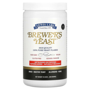Thực phẩm chức năng Lewis Labs Brewer's Yeast 12.35 oz (350 g) 042515435199