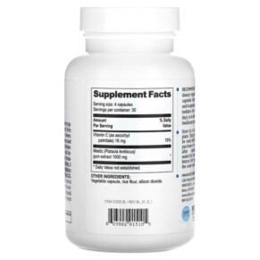 Thành phần vi chất của Life Enhancement Bye-Lori 120 Vegetarian Capsules 603902015105