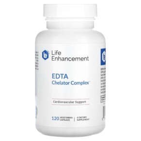 Thực phẩm chức năng Life Enhancement EDTA Chelator Complex 120 Vegetarian Capsules 603902017154