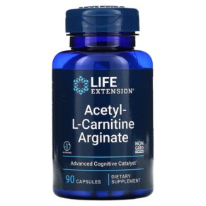 Thực phẩm chức năng Life Extension Acetyl-L-Carnitine Arginate 90 Capsules 737870197492