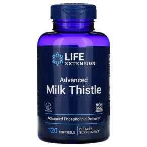 Thực phẩm chức năng Life Extension Advanced Milk Thistle 120 Softgels 737870192510