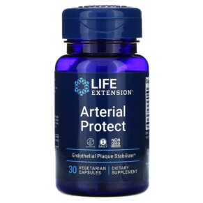 Thực phẩm chức năng Life Extension Arterial Protect 30 Vegetarian Capsules 737870200437