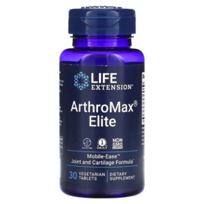 Thực phẩm chức năng Life Extension ArthroMax Elite 30 Vegetarian Tablets 737870213833
