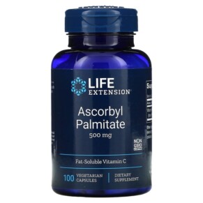 Thực phẩm chức năng Life Extension Ascorbyl Palmitate 500 mg 100 Vegetarian Capsules 737870153313