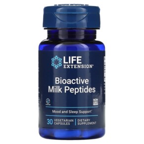 Thực phẩm chức năng Life Extension Bioactive Milk Peptides 30 Vegetarian Capsules 737870151234