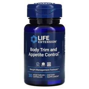 Thực phẩm chức năng Life Extension Body Trim and Appetite Control 30 Vegetarian Capsules 737870250432