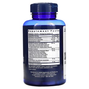 Thành phần vi chất của Life Extension Breast Health Formula 60 Capsules 737870194262