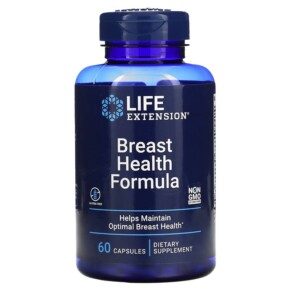 Thực phẩm chức năng Life Extension Breast Health Formula 60 Capsules 737870194262