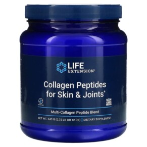 Thực phẩm chức năng Life Extension Collagen Peptides For Skin & Joints Multi- Collagen Peptide Blend 12 oz (343 g) 737870240808