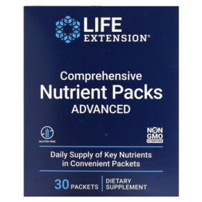 Thực phẩm chức năng Life Extension Comprehensive Nutrient Packs Advanced 30 Packets 737870249801