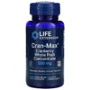 Thực phẩm chức năng Life Extension Cran-Max Cranberry Whole Fruit Concentrate 500 mg 60 Vegetarian Capsules 737870862062