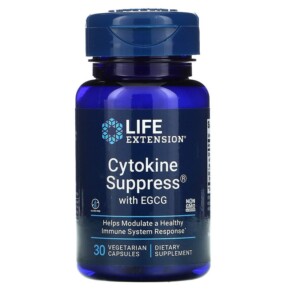 Thực phẩm chức năng Life Extension Cytokine Suppress with EGCG 30 Vegetarian Capsules 737870180432
