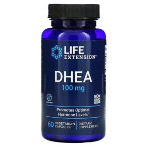 Thực phẩm chức năng Life Extension DHEA 100 mg 60 Vegetarian Capsules 737870168966