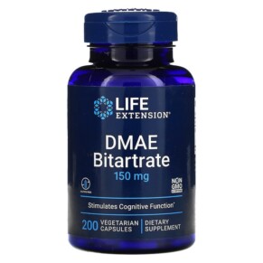Thực phẩm chức năng Life Extension DMAE Bitartrate 150 mg 200 Vegetarian Capsules 737870154020
