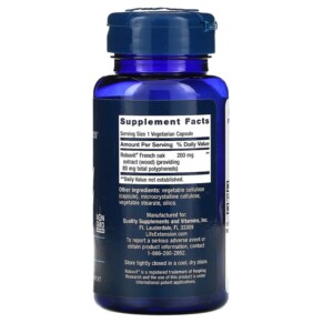 Thành phần vi chất của Life Extension Energy Renew 30 Vegetarian Capsules 737870190035