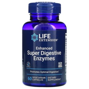 Thực phẩm chức năng Life Extension Enhanced Super Digestive Enzymes 60 Vegetarian Capsules 737870202165