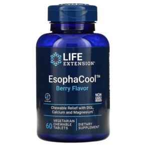 Thực phẩm chức năng Life Extension EsophaCool Berry 60 Vegetarian Chewable Tablets 737870203315