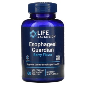 Thực phẩm chức năng Life Extension Esophageal Guardian Berry 60 Vegetarian Chewable Tablets 737870173700
